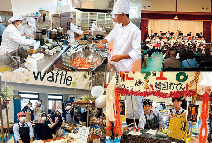 一高祭の様子